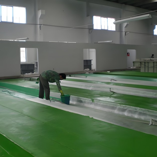 玉林防腐蚀地坪,环氧玻纤地坪，玻纤工业地坪，环氧玻纤布地坪,乙烯基玻纤布地坪产品图1